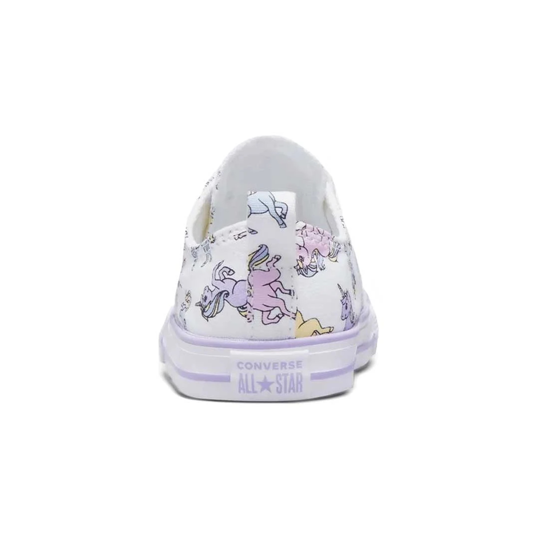 Converse - Kids' (Infant) Chuck Taylor All Star Unicorns 2V Ox Shoes (A01675C) 3 Converse - Kids' (Infant) Chuck Taylor All Star Unicorns 2V Ox Shoes (A01675C) - Image 3