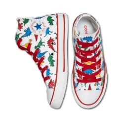 Converse - Kids' (Preschool) Chuck Taylor All Star Dinosaurs High Top Shoes (A00928C) -New Shoes Shop Converse Kids Preschool Chuck Taylor All Star Dinosaurs High Top Shoes A00928C 04