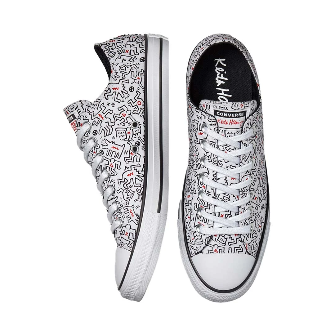 Converse - Unisex Converse X Keith Haring Chuck Taylor All Star Ox Low Top Shoes (171860C) 4 Converse - Unisex Converse X Keith Haring Chuck Taylor All Star Ox Low Top Shoes (171860C) - Image 4