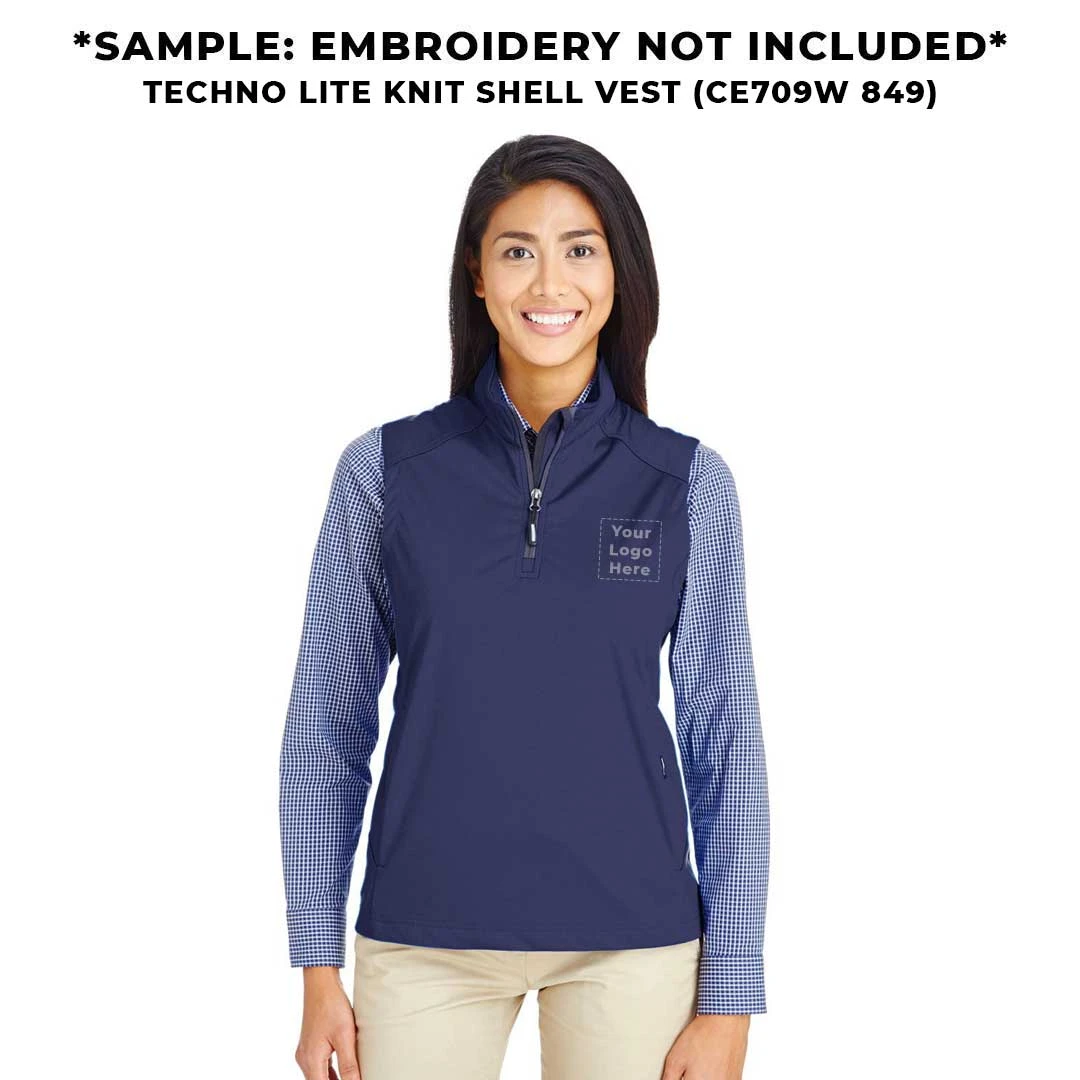 Core365 - Women's Techno Lite Knit Shell Vest (CE709W 849) 4 Core365 - Women's Techno Lite Knit Shell Vest (CE709W 849) - Image 4