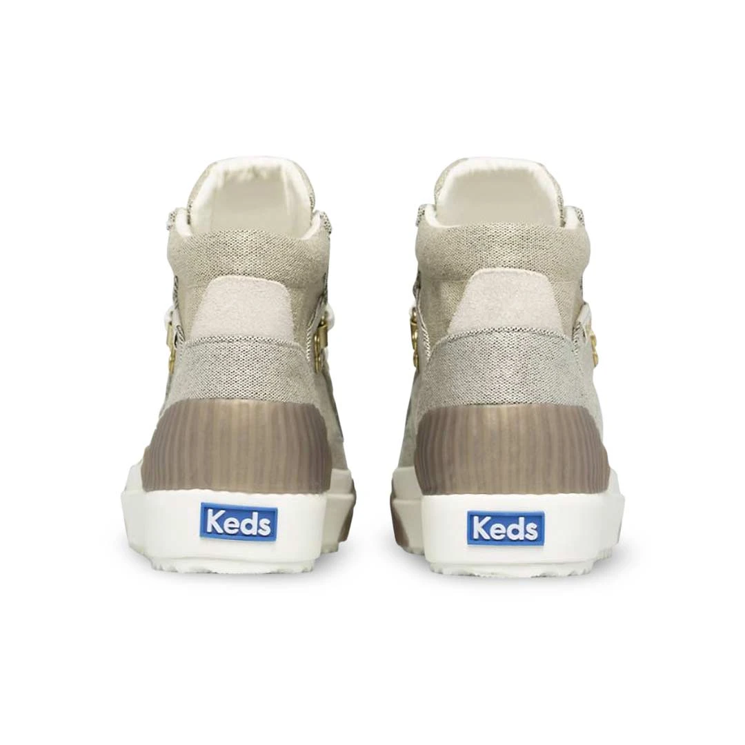 Keds - Women's Demi TRX Mid Metallic Canvas Shoes (WF66013) 3 Keds - Women's Demi TRX Mid Metallic Canvas Shoes (WF66013) - Image 3