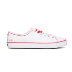 Keds - Women's Keds X Kate Spade New York Kickstart Foil Logo Shoes (WF66096)