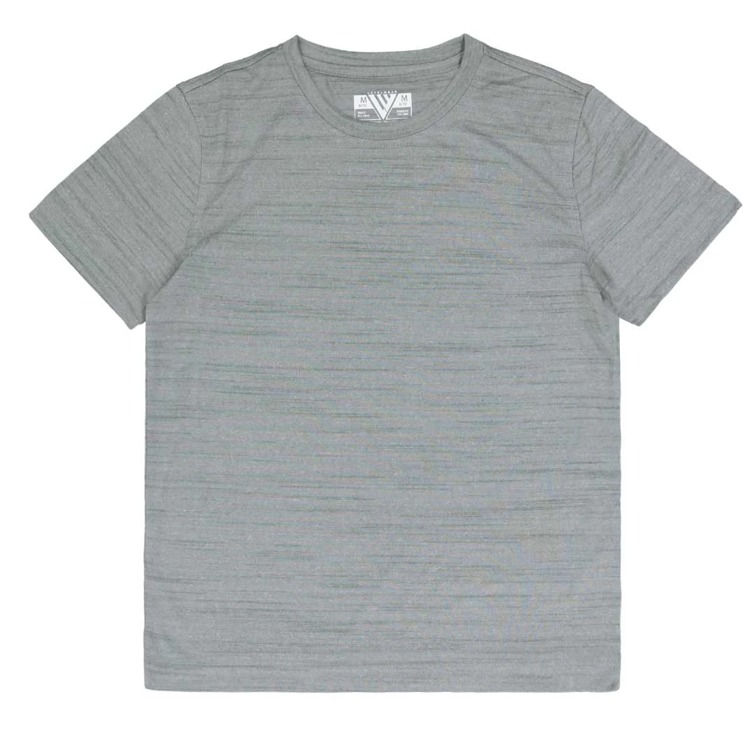 Levelwear - Kids' (Junior) Burst Short Sleeve T-Shirt (HY93L GREY) 1 Levelwear - Kids' (Junior) Burst Short Sleeve T-Shirt (HY93L GREY)