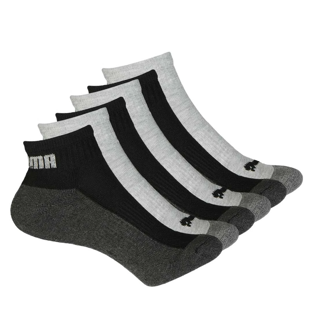 Puma - Kids' 6 Pack 1/4 Crew Sock (P116851 008) 1 Puma - Kids' 6 Pack 1/4 Crew Sock (P116851 008)