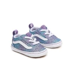 Vans - Kids' (Infant) Ombre Glitter Old Skool Crib Shoes (3U8KABN) -New Shoes Shop Vans Kids Infant Ombre Glitter Old Skool Crib 3U8KABN 3