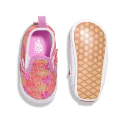 Vans - Kids' (Infant) Slip-On V Crib Shoes (2XSLPT5) -New Shoes Shop Vans Kids Infant Slip On V Crib Shoes 2XSLPT5 04