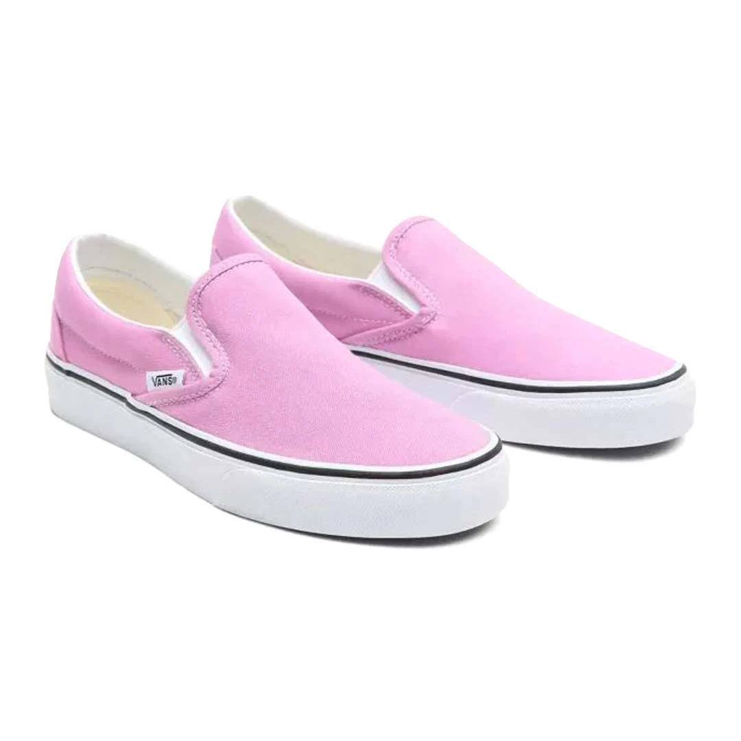 Vans - Kids' (Preschool) Classic Slip-On Shoes (4BUT3SQ) 3 Vans - Kids' (Preschool) Classic Slip-On Shoes (4BUT3SQ) - Image 3