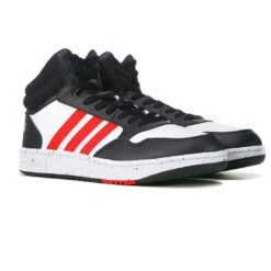 Adidas - Kids' (Junior) Hoops Mid 3.0 Shoes (HR0227) -New Shoes Shop adidas Kids Junior Hoops Mid 3.0 HR0227